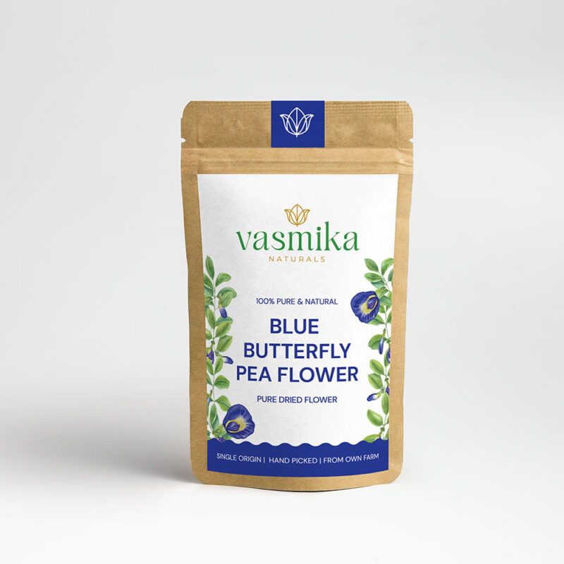 Blue Butterfly Pea Flower - Pure dried flower (50g)